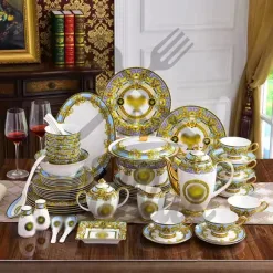 Modern Luxury Family Dinner Set - Chic Design